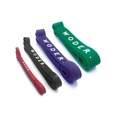 Kit Woder: Super Band Elasticos Power Band - 4 Intensidades