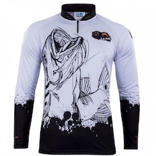 Camiseta Manga Longa de Pesca Go Fisher Tucunaré GO03 - Masculina