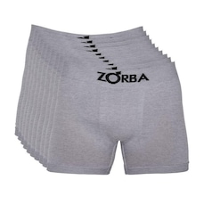 Kit de Cuecas Boxer Zorba Sem Costura 781 - 10 Unidades - Adulto