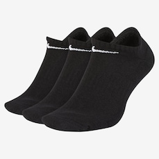 Meias Cano Curto Nike Everyday Cushion - 3 Pares