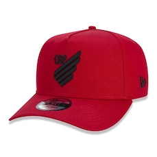 Boné Aba Curva New Era 9Forty A-Frame Atlético Paranaense Futebol - Snapback - Adulto
