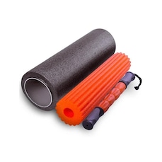 Rolo de Miofascial Liberação Acte Sports Foam Roller 3 Em 1 Ativação