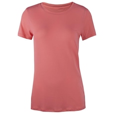 Camiseta Alto Giro Skin Fit Alongada - Feminina
