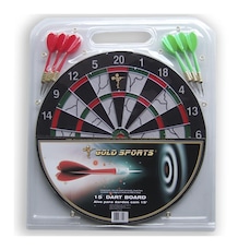 Kit de Dardos Gold Sports 15" com 6 setas 08g