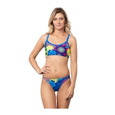 Sunkini Kauna Swim Tropical Summer Feminina