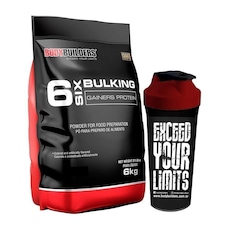 Kit Hipercalórico 6 Bulking 6kg Baunilha + Coqueteleira - Bodybuilders