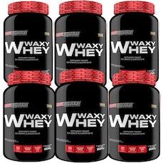 Waxy Whey Protein Bodybuilders Baunilha - 900g - 6 unidades