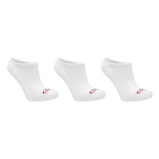 Kit de Meias Invisível Olympikus Tripack com 3 Pares - Adulto