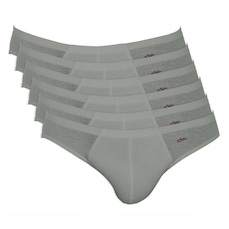 Kit de Cuecas Slip Zorba 791 - Masculino - 6 Unds