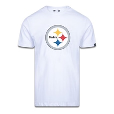 Camiseta New Era Pittsburgh Steelers Logo Time NFL - Masculina