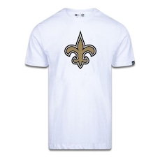 Camiseta New Era Masculina New Orleans Saints Logo Time Nfl