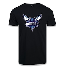 Camiseta New Era Masculina Charlotte Hornets Basic Logo Nba