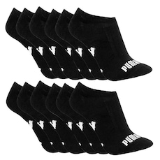 Kit de Meias Puma Sapatilha Esportiva com 12 Pares - Adulto