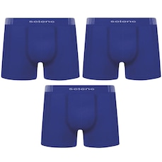Cueca Boxer Selene sem Costura - Adulto - 3 Unidades