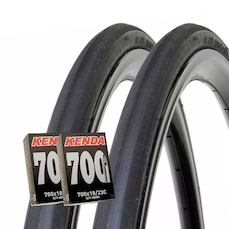 Par de Pneus Pirelli Corsa Pro 700x23 com Câmaras Kenda