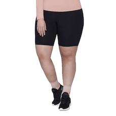 Bermuda Selene Básica Fitness Plus Size - Feminina