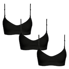Kit Top Fitness Selene Regulável sem Costura - 3 unidades - Adulto