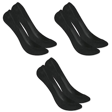 Kit Meias Sapatilha Selene Super Invisível com 3 Pares - 34 a 38 - Feminina