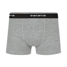 Kit de Cuecas Boxer Selene Algodão - 2 Unidades - Infantil
