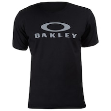 Camiseta Oakley Bark Tee Black - Masculina