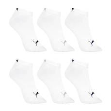 Kit 6 Pares de Meia Puma Sapatilha Esportiva - 34 ao 38 - Adulto