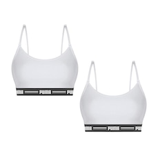 Kit Tops Fitness Puma Modal Stretch - 2 unidades - Feminino