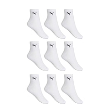Kit Meias Cano Médio Puma Esportiva - 9 Pares - Adulto