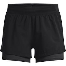 Shorts Under Armour IsoChill Run 2N1 - Feminino