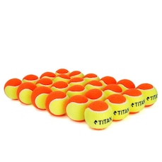 Bola de Tênis Titan Kids Estagio 2 - Pack com 24 Unidades