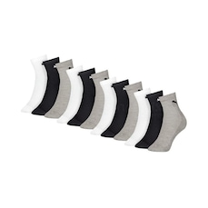 Kit de Meia Cano Médio Puma com 12 Pares - Adulto