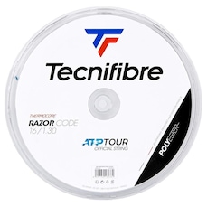 Corda Tecnifibre Razor Code 16L 1.30mm - Rolo com 200 Metros