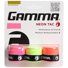 Overgrip Gamma Neon Tac - 3 Unidades Diversos