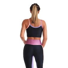 Top Fitness com Bojo Cajubrasil Cropped Atletika Soul - Feminino