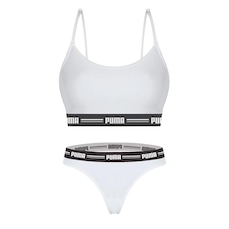 Kit Puma Top Modal Stretch + Calcinha Fio Dental - Feminino