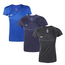 Kit Camisetas Penalty X - Feminina - 3 Unidades