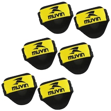 Kit de Luvas de Musculação Muvin em EVA Basics com 3 Pares - Adulto