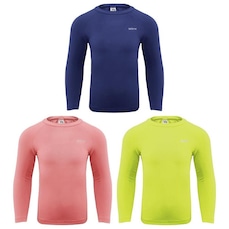 Camisa Térmica Selene UV50+ Manga Longa - Infantil - 3 Unds