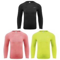 Camisa Térmica Selene UV50+ Manga Longa - Infantil - 3 Unds