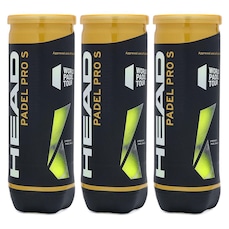 Bola de Padel Head Pro S - Pack com 03 Tubos