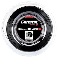 Corda para Raquete de Tênis Gamma Poly Z 16L 1.30mm - 200 metros