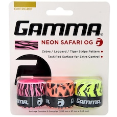 Overgrip Gamma Neon Safari - 3 Unidades