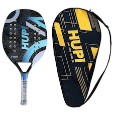 Raquete Beach Tennis HUPI Granada Fibra de Vidro com Bolsa