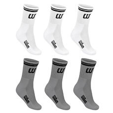 Kit de Meias Cano Longo Wilson com 6 Pares - Masculino