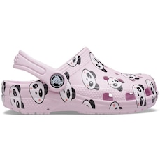 Sandália Crocs Classic Panda Clog - Infantil