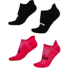 Kit Meia Hupi Corrida Pro Invisível com 02 Pares - 36 ao 42 - Adulto