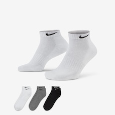 Meias Cano Curto Nike Everyday Cushioned - Adulto
