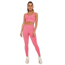 Calça Legging Alto Giro Seamless - Feminina