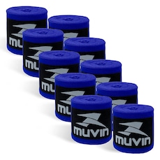 Kit Muvin Bandagem Elástica Boxe Muay Thai - 3 Metros - 5 Pares