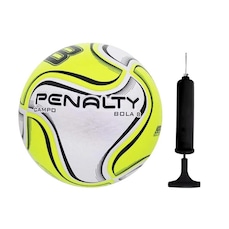 Bola de Futebol de Campo Penalty 8 X + Bomba de Ar
