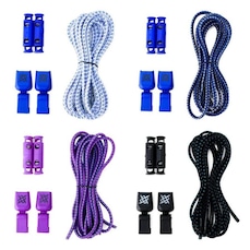 Kit Cadarços Elásticos HUPI Laces com 04 Pares